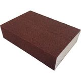 Lumina 3064 Zımpara 100 Kum Takoz Sünger 98*69*26MM Kırmızı - Bordo