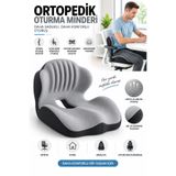 LUMİNA PİLLOW ortopedik oturma minderi, bel destek yastığı, visco minder, kuyruk sokumu minderi, sırt destek minderi, ofis koltuğu minderi, araç koltuğu minderi, ergonomik oturma yastığı