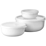 Lumina Saklama Kutusu, 3 Parçalı Set, Buzdolabı, Derin Dondurucu, Buharlı Pişirme Ve Mikrodalga Fırın İçin Kapaklı Saklama Kapları, 250 Ml,