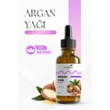 LUMİNAOİL Argan Yağı 10 ml Soğuk Sıkım Saf ve Doğal, Çok Yönlü Kullanım (Argan Oil)