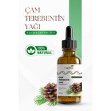 LUMİNAOİL Çam Terebentin Yağı 50 ML | Doğal | Katkısız | Yoğun Aromalı | %100 Saf