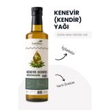 LUMİNAOİL Kenevir Tohumu Yağı (KENDİR YAĞI) 250 ML– Katkısız – Cam Şişe – %100 Soğuk Sıkım Yağ