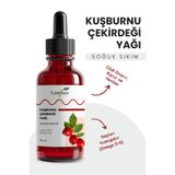 LUMİNAOİL Kuşburnu Çekirdeği Yağı 50 ML %100 Saf ve Soğuk Sıkım