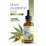 LUMİNAOİL Limon Okaliptus Yağı 10 ML (Eucalyptus citriodora) | Cam Şişe | Katkısız İçerik |