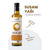 LUMİNAOİL Susam Yağı 250 ML | Soğuk Sıkım | %100 Saf Ve Doğal |