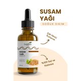 LUMİNAOİL Susam Yağı 50 ML %100 Doğal Soğuk Sıkım