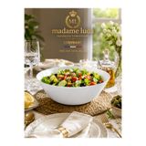 Luminarc Beyaz 2 Adet 24 CM-1,7 Litre-(SALATA/MEYVE/MANTI/MAKARNA) Kasesi.Diwali/Carine/Arcopal