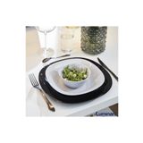 Luminarc Carine Beyaz Çukur Yemek Tabağı 6'lı 21cm