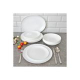 Luminarc Diwali White 19 Parça Yemek Takımı 33cm-27cm-21cm-12cm