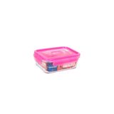 Luminarc N-0853 Pure Box Dikdörtgen Saklama Kabı 82cl Pembe