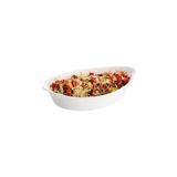 Luminarc SMART CUISINE Oval Fırın Kabı Beyaz 21x13 Cm Makarna Börek Tepsisi Mikrodalga Kabı Servis Kabı