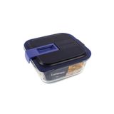 Luminarc Temp Easy Box 3 Parça 380-760-1220 Cc Saklama Kabı Mavi Kapak