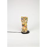 Luminocrafts El Yapımı Cam Mozaik Lamba, Baykuş Gece Lambası, Yoga Meditasyon Işığı, Bali El Yapımı Dekoratif Lamba, Lumino Owl Glass Mosaic Lamp (Mixed)