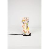 Luminocrafts El Yapımı Cam Mozaik Lamba, Baykuş Gece Lambası, Yoga Meditasyon Işığı, Bali El Yapımı Dekoratif Lamba, Lumino Owl Glass Mosaic Lamp (Rainbow)