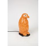 Luminocrafts El Yapımı Cam Mozaik Lamba, Penguen Gece Lambası, Yoga Meditasyon Işığı, Bali El Yapımı Dekoratif Lamba, (Yellow)