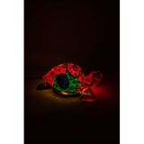 Luminocrafts El Yapımı Cam Mozaik Lamba, Turtle (Kaplumbağa) Gece Lambası, Yoga Meditasyon Işığı, Bali El Yapımı Dekoratif Lamba, Çocuk Odası Lamba Işık (Kitty)