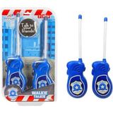 Luminoo Eccho Walkie Talkie Polis Telsizi Temalı Sesli Işıklı - Mavi - MAVİ