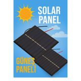 Luminoo Güneş Paneli 72.5x70.5 5W