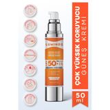 Luminos Çinko Oksit Mineral Filtreli Doğal Güneş Kremi SPF50+ 50 ML