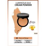Luminous Silk Cream Powder Patakrem Mat Bitişli Pudra Fondöten - 02 Natural Beige