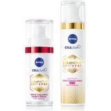 LUMINOUS630 Kolajen Tetikleyici Yaşlanma ve Leke Karşıtı Cilt Serumu 30ML ve Gündüz Bakım Kremi 40ML - Option-1