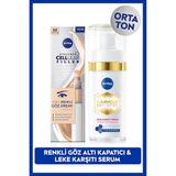 Luminous630 Thiamidol Leke Karşıtı Serum 30ml ve Cellular Filler Cushion Renkli Göz Kremi, Orta Ton