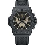 Luminox XS.3587 Navy Seal Chronograph (Isviçre Üretimi Ronda 5030.D Mekanizmalı) Erkek Kol Saati - Siyah