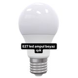 luminza tasarım Led Ampul Beyaz Renk 9 Watt Tasarruflu 1 adet