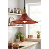 Luminzo Ferino Bohem Metal Eskitme Aksesuar Bordo Metal Sarkıt 35 cm Avize Yemek Masası Üstü Salon Aydınlatma - 1