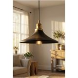 LUMINZO Glory Bohem Metal Eskitme Aksesuar Beyaz Metal Sarkıt 35 Cm Avize Yemek Masası Üstü Salon Aydınlatma