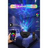 LUMINZO Led Sihirli Küre Bluetooth Müzik Çalar Kumandalı Usb Girişli Şarjlı Parti Disko Topu Hoparlör