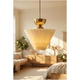 LUMINZO Molina Bohem Metal Eskitme Aksesuar Siyah Metal Sarkıt 25 Cm Avize Yemek Masası Üstü Salon Aydınlatma