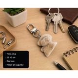 Lumipaw Peluş Köpek Charm Anahtarlık – Sevimli Mini Peluş Çanta Aksesuar Hediye