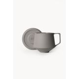 Lumière Grey Kupa – Limoges Fransız Porseleni, 300 ml