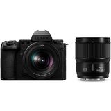 Lumix S5 Mark II X, 20-60mm F3.5-5.6 ve 50mm F1.8 Lens Seti