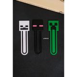 lumix3d Minecraft Enderman Creeper ve Skeleton Kitap Ayracı Seti (3'lü)