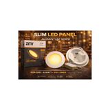 LUMIXA ENERJİ 6W SLİM LED SPOT PANEL YUVARLAK 3,5" 6500K (Delik:8,2cm Dış:12cm) GÜNIŞIĞI 3000K 2 ADET
