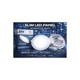 LUMIXA ENERJİ 6W SLİM LED SPOT PANEL YUVARLAK 3,5" (Delik:8,2cm Dış:12cm) BEYAZ IŞIK 6500K 2 ADET