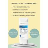 LUMİYES LEKE KARŞITI KREM 60 ML - SPF 15 UV KORUMA, SHEA BUTTER VE PANTHENOL IÇERİKLİ TÜM CİLT TİPLE