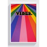 Lumiyo Renkli Retro Vibes Çerçeveli Poster - Modern Duvar Dekoru