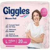 Lummed Giggles - Mesane Kadın Pedi Large Yoğun Lady 20Lİ - 0 - 1 Ay - Gri