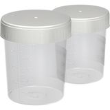 Lummed Non-Steril Idrar Numune Kabı 100 ml - 50 Adet - Beyaz