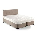 Luna Baza Başlık Yatak Takımı 150x200 cm Çift Kişilik Ortopedik Yatak Seti Sağlamlaştırılmış Baza