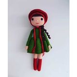 Luna Bebek Amigurumi Organik Oyuncak