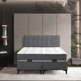 Luna Comfort Çift Kişilik Yatak Baza Başlık Set 3'lü Set Konuma Özel Teslimat 140 x 200 CM