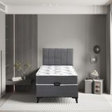 Luna Comfort Tek Kişilik Yatak Baza Başlık Set 3'lü Set Konuma Özel Teslimat 100 x 200 CM