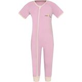 Luna di Cotone 0.5 Tog %100 Organik Pamuklu Uyku Tulumu - 2 - 3 Yaş - Pudra - Lila