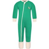 Luna di Cotone 1.0 Tog %100 Organik Pamuklu Uyku Tulumu - 2 - 3 Yaş - Çam Yeşili