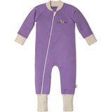 Luna di Cotone 1.0 Tog %100 Organik Pamuklu Uyku Tulumu - Lila - 2 - 3 Yaş