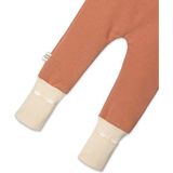 Luna Di Cotone 1.0 Tog %100 Organik Pamuklu Uyku Tulumu - Moka - 2 - 3 Yaş